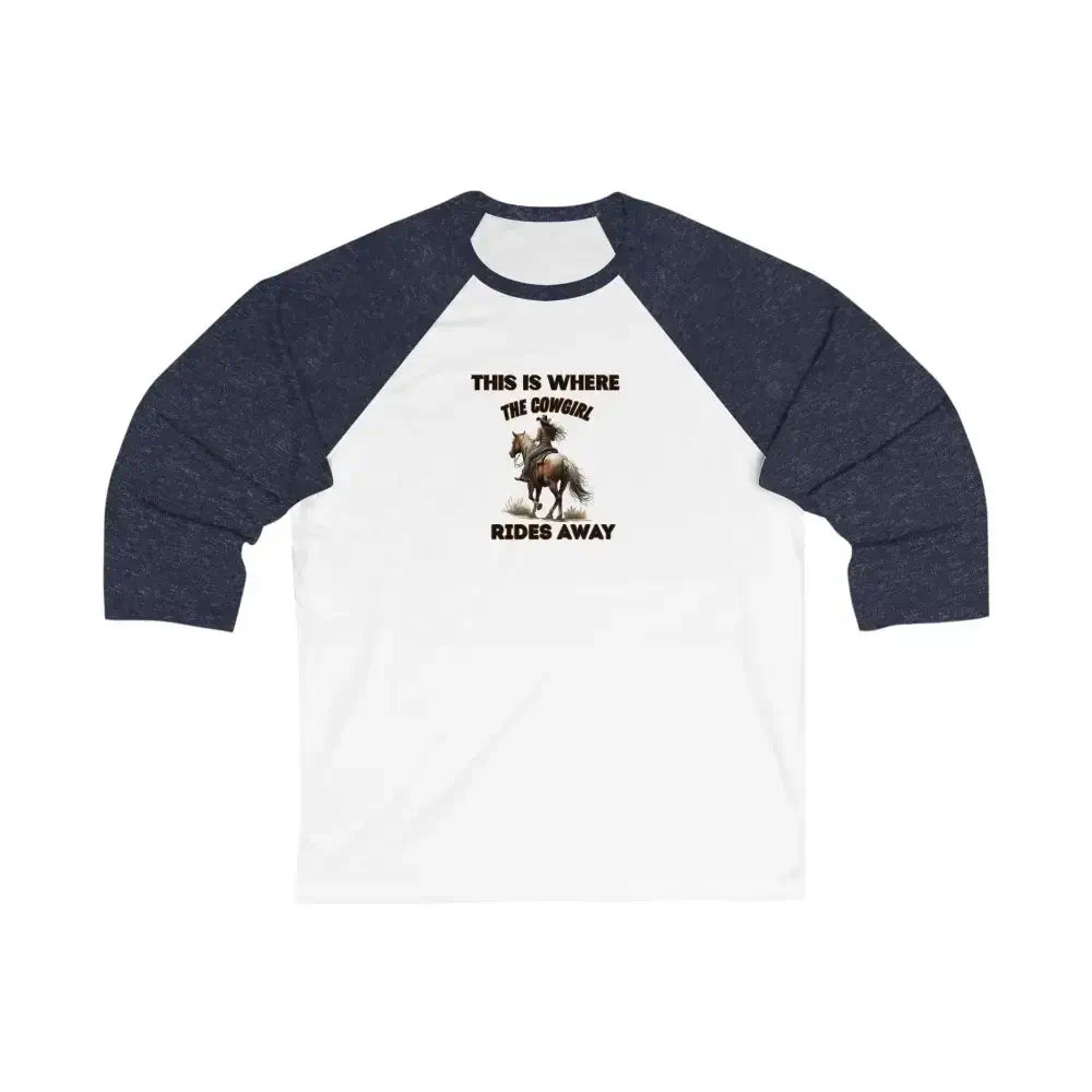 Baseball Tee, Trailing Riding T-shirt for Women, Horse Lover Tee