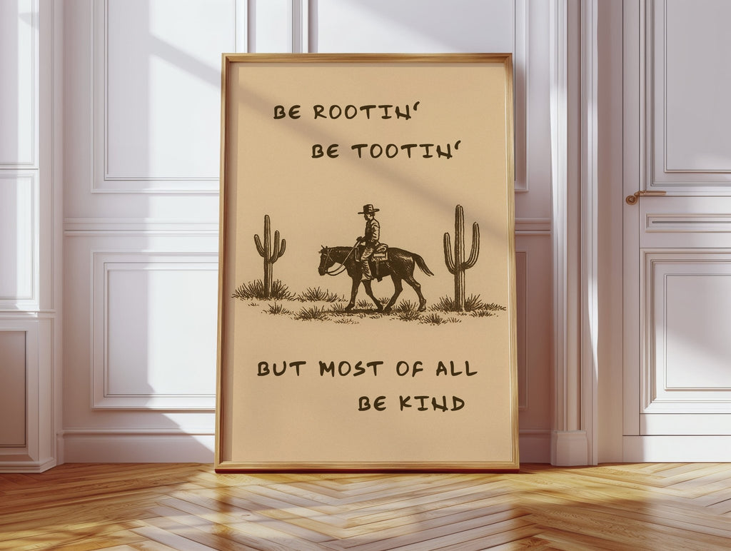 Be Rootin’, Be Tootin’, Be Kind - Quarter Circle AK Boutique