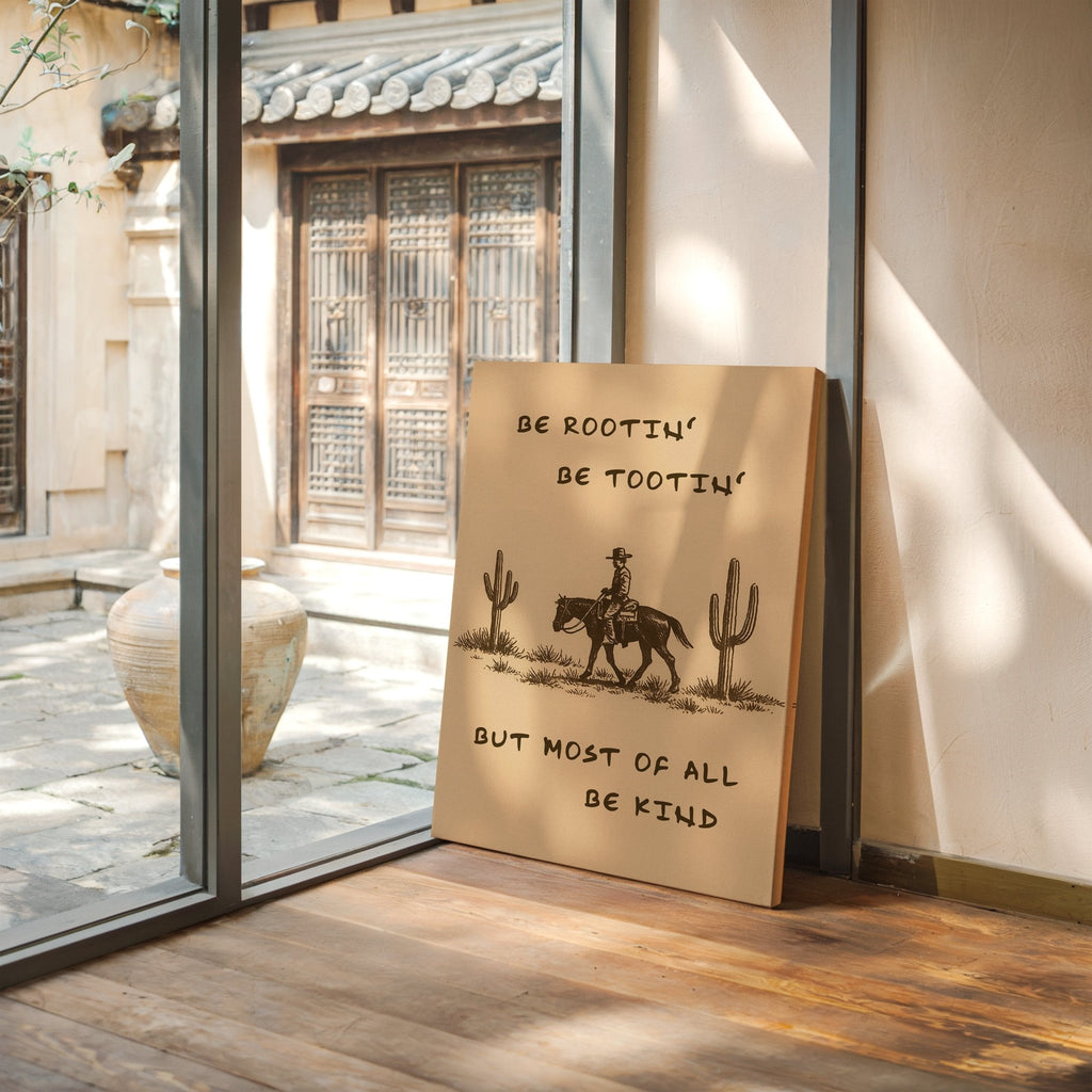 Be Rootin’, Be Tootin’, Be Kind - Quarter Circle AK Boutique