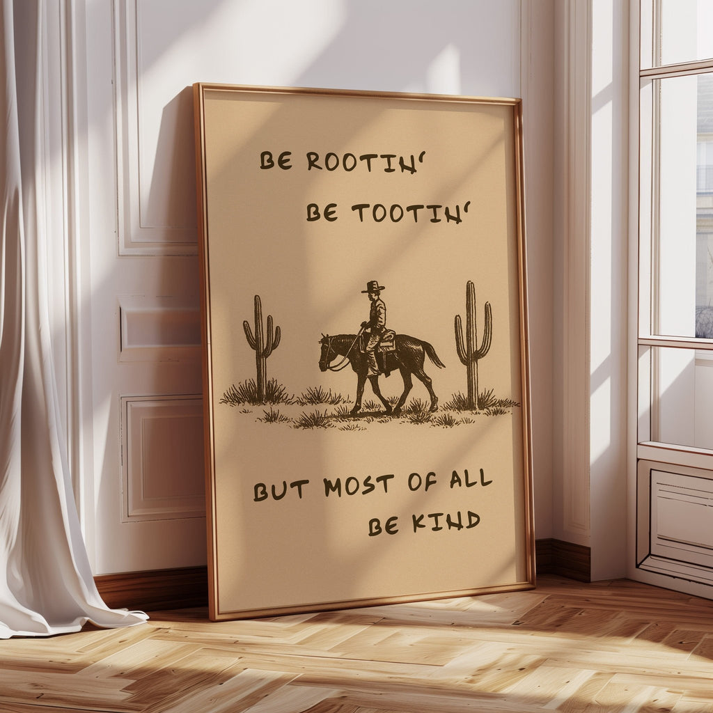 Be Rootin’, Be Tootin’, Be Kind - Quarter Circle AK Boutique