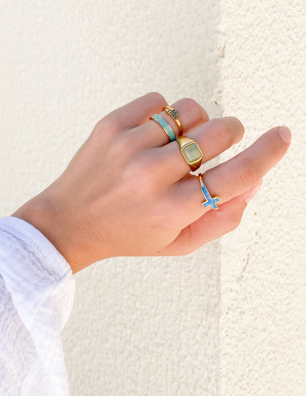 Be Still Ring - Quarter Circle AK Boutique
