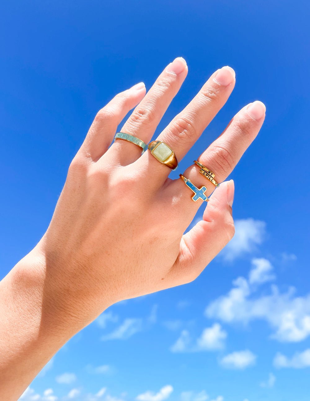 Be Still Ring - Quarter Circle AK Boutique