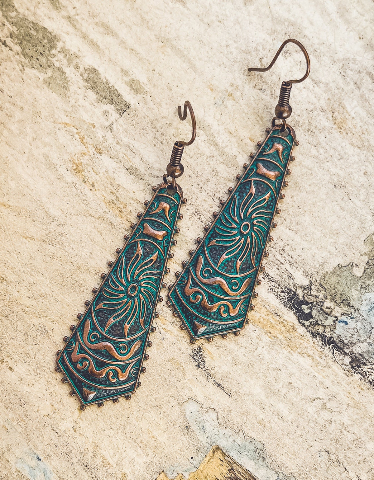 Beautiful Boho Earring Set - Quarter Circle AK Boutique