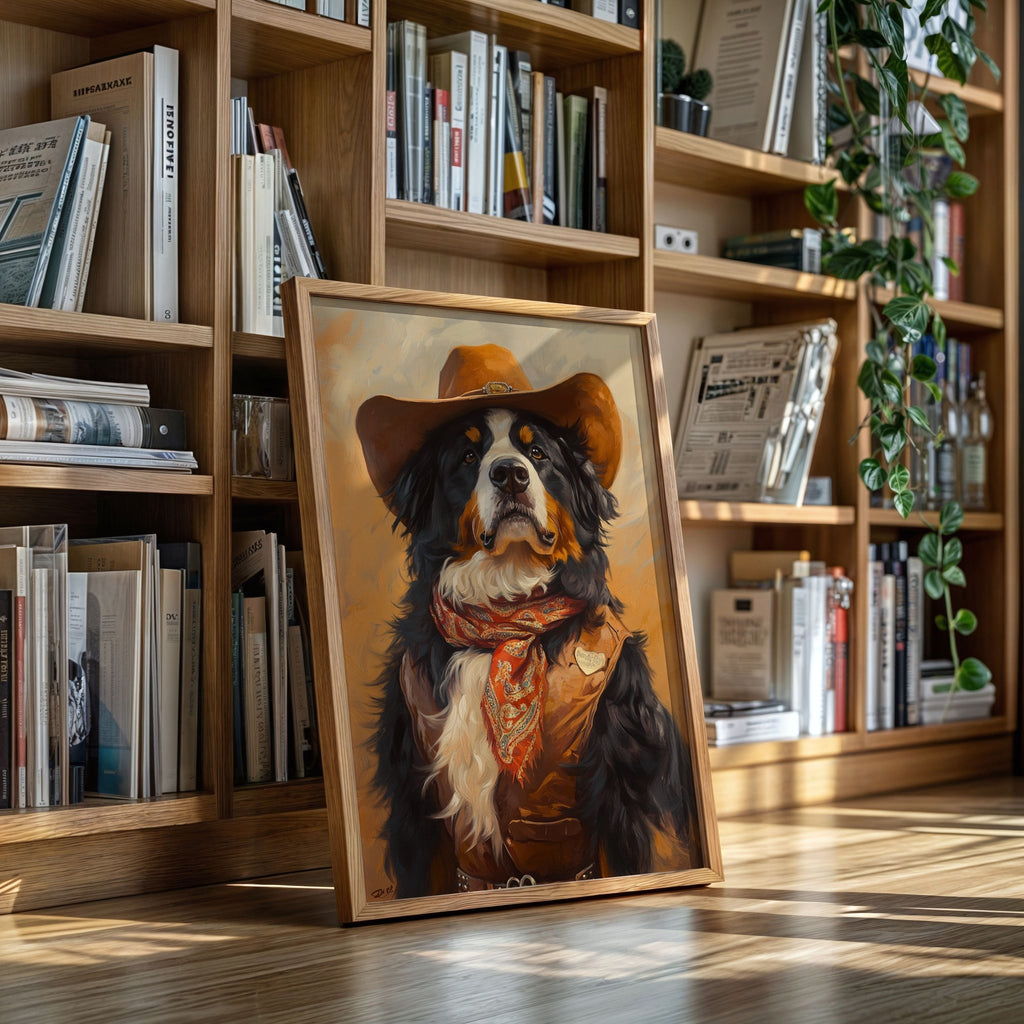 Bernese Gentle Giant of the Canyon - Quarter Circle AK Boutique