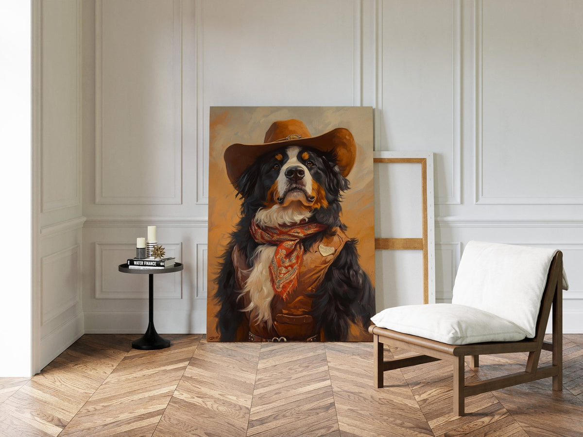 Bernese Gentle Giant of the Canyon - Quarter Circle AK Boutique