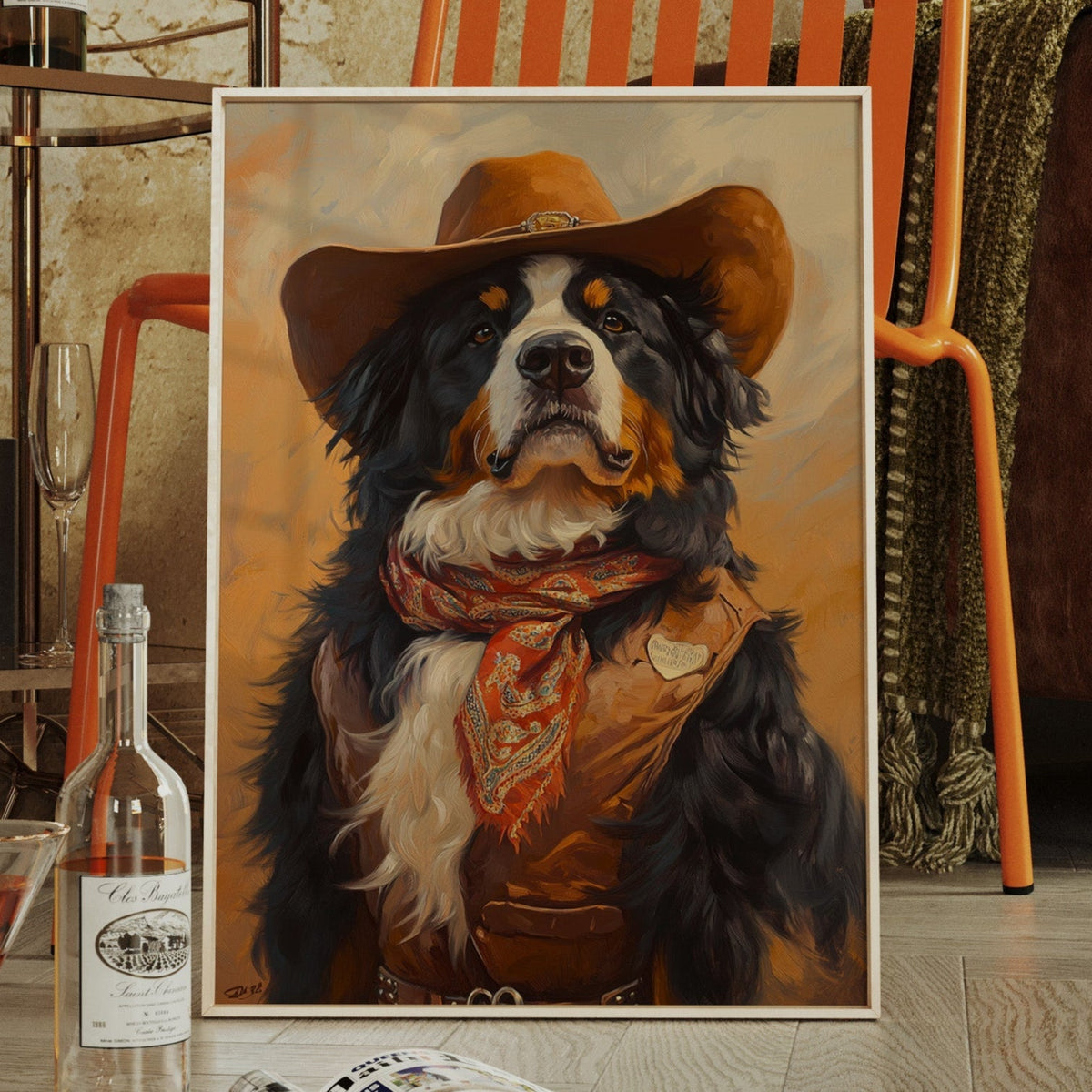 Bernese Gentle Giant of the Canyon - Quarter Circle AK Boutique