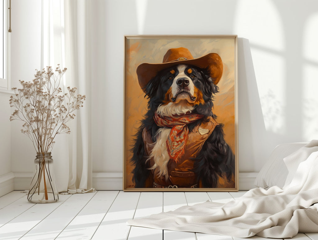 Bernese Gentle Giant of the Canyon - Quarter Circle AK Boutique