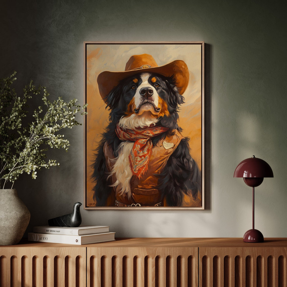 Bernese Gentle Giant of the Canyon - Quarter Circle AK Boutique