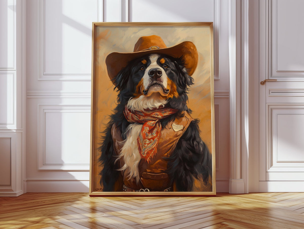 Bernese Gentle Giant of the Canyon - Quarter Circle AK Boutique