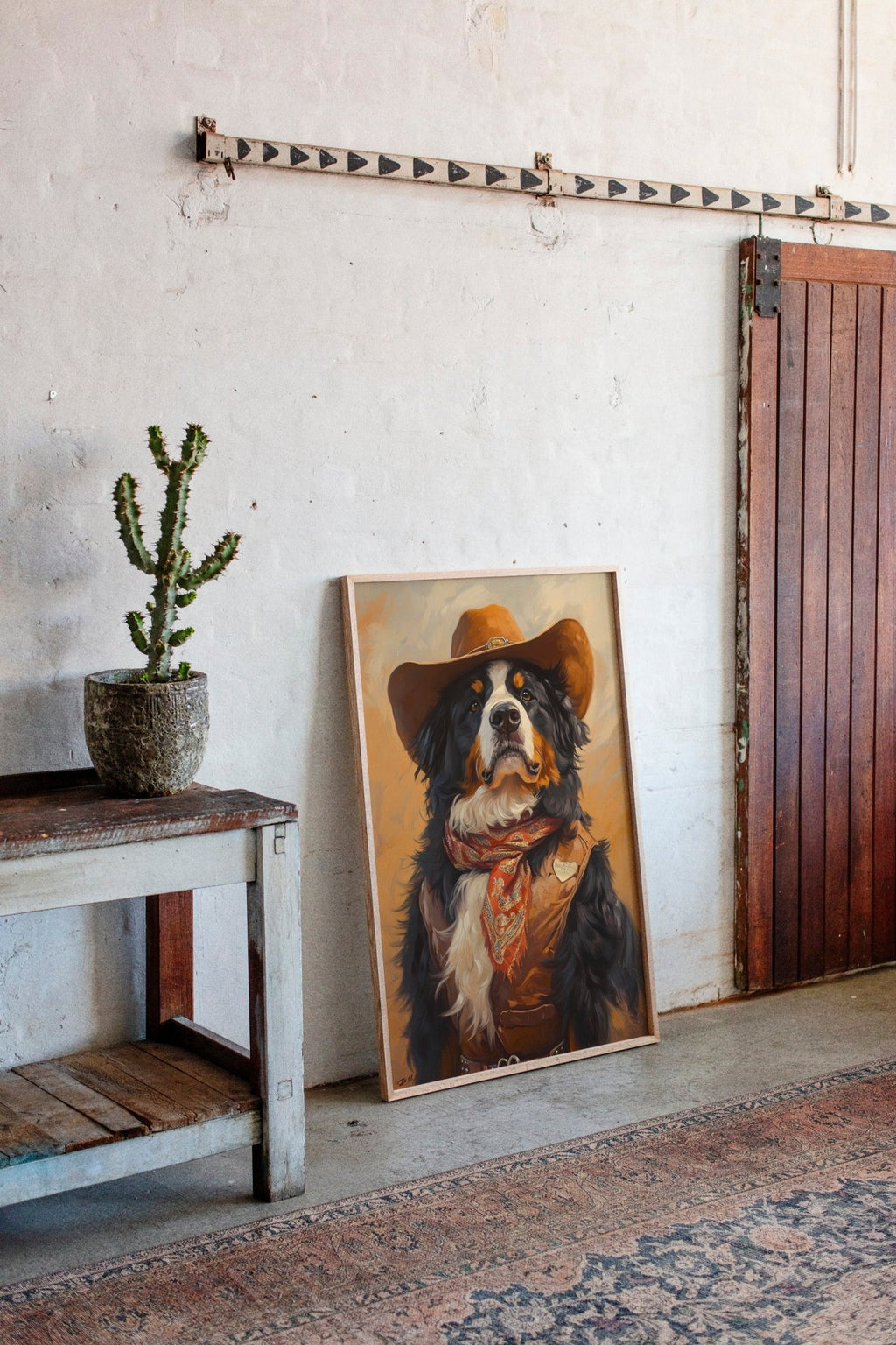 Bernese Gentle Giant of the Canyon - Quarter Circle AK Boutique