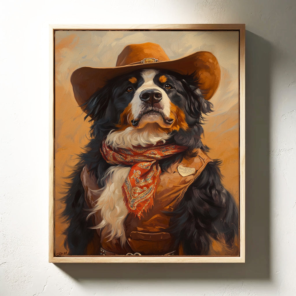 Bernese Gentle Giant of the Canyon - Quarter Circle AK Boutique