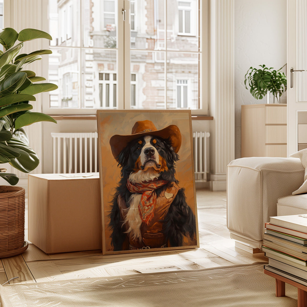 Bernese Gentle Giant of the Canyon - Quarter Circle AK Boutique