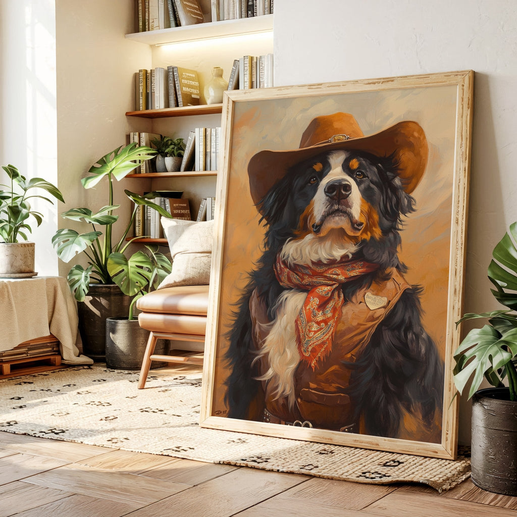 Bernese Gentle Giant of the Canyon - Quarter Circle AK Boutique