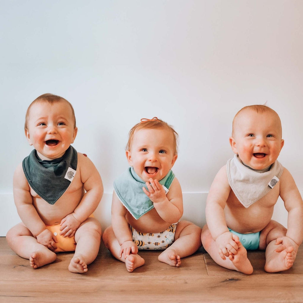 Cloud Bandana Bib Set (8 pack)