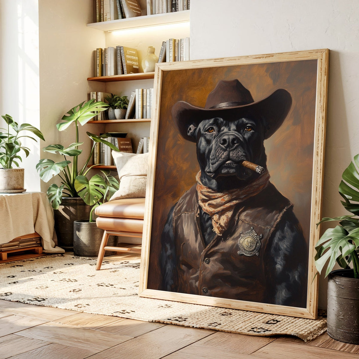 Black Lab Sheriff of the Shadow Range - Quarter Circle AK Boutique