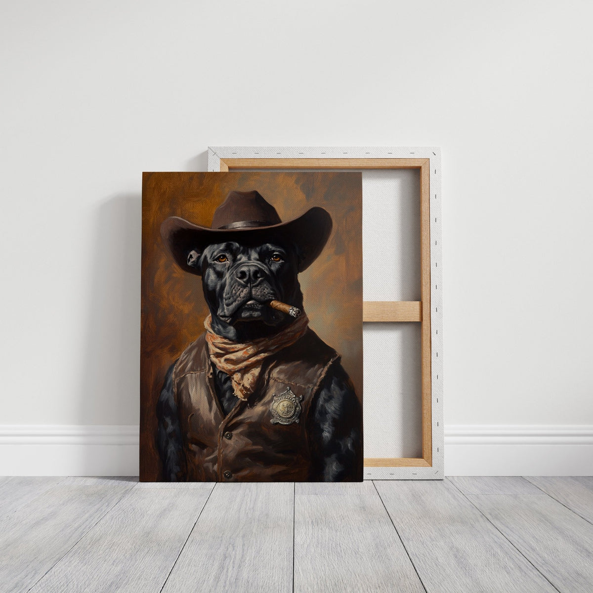 Black Lab Sheriff of the Shadow Range - Quarter Circle AK Boutique