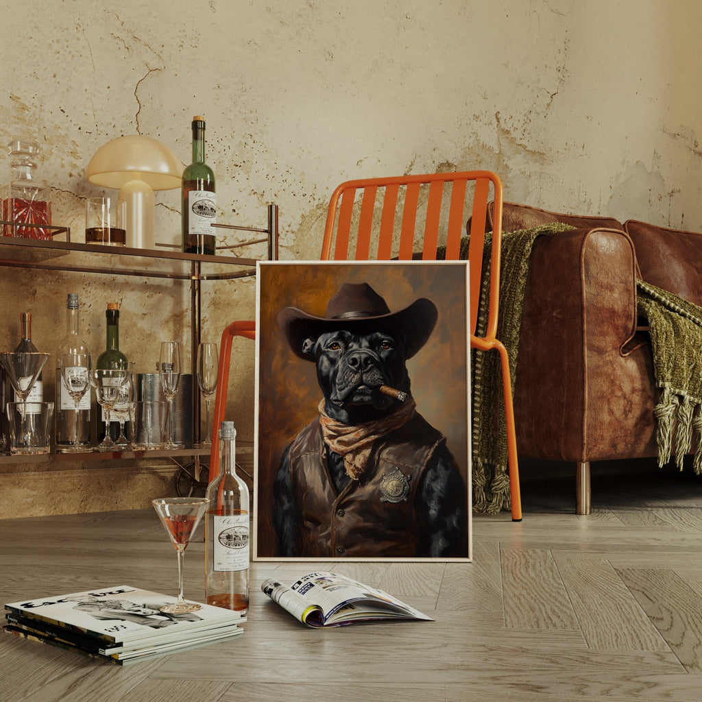 Black Lab Sheriff of the Shadow Range - Quarter Circle AK Boutique