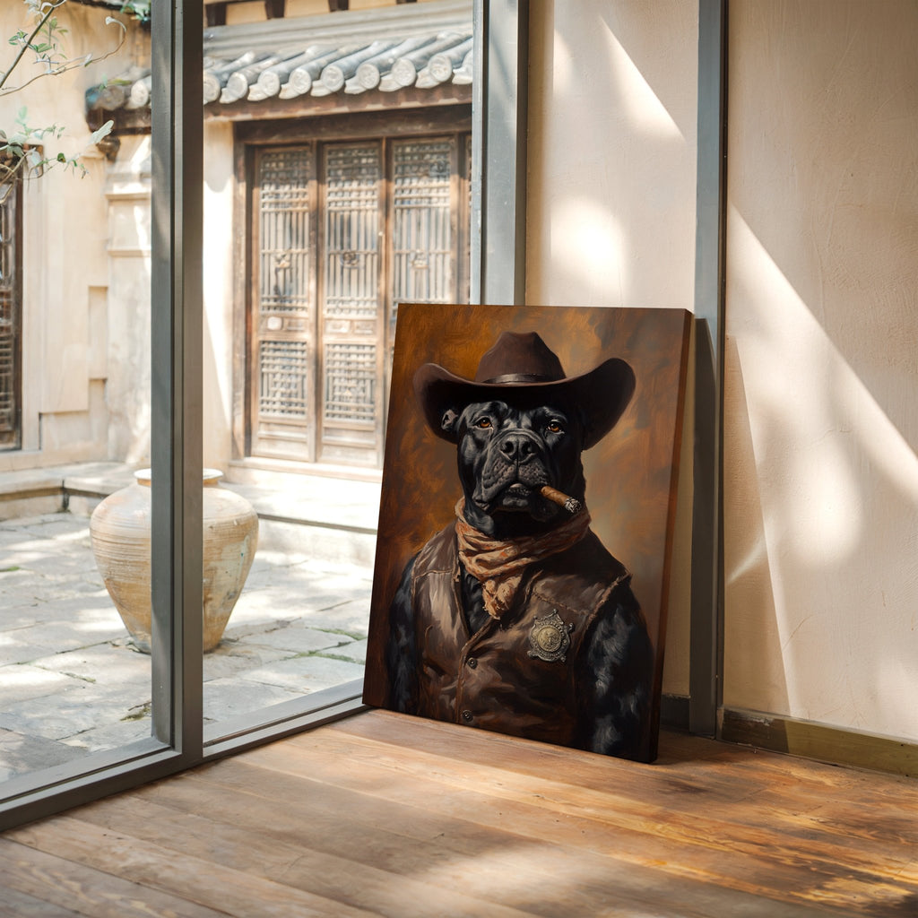 Black Lab Sheriff of the Shadow Range - Quarter Circle AK Boutique