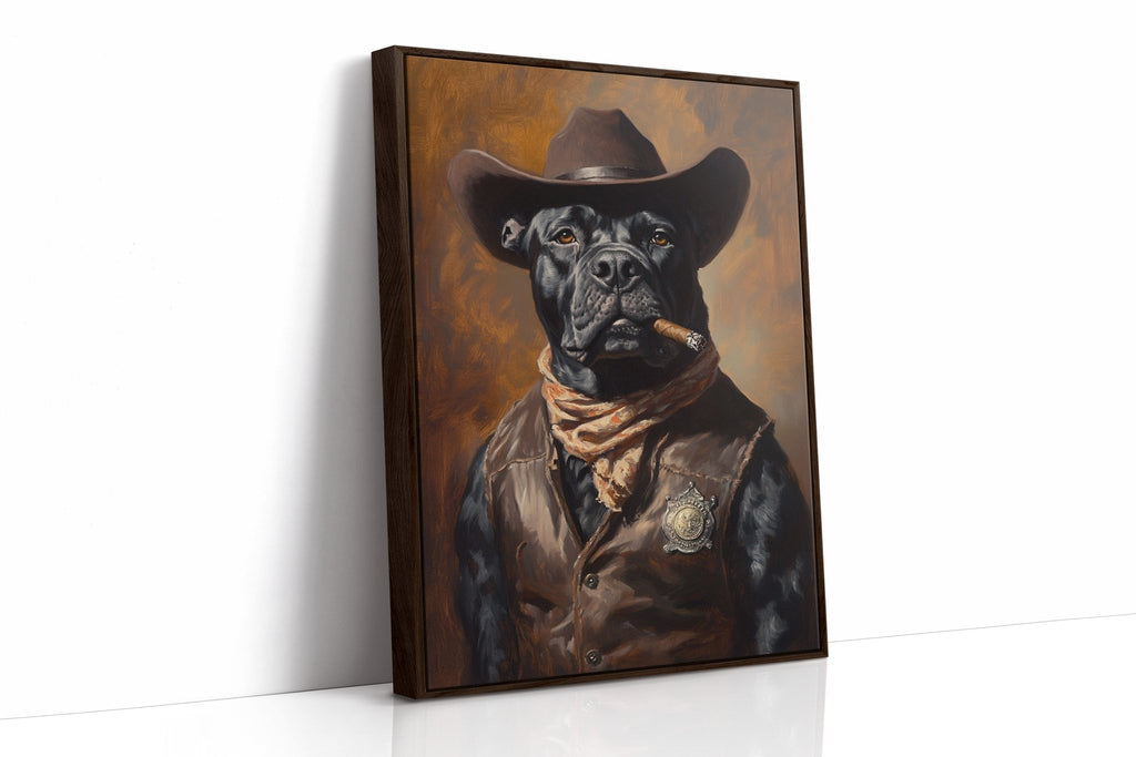 Black Lab Sheriff of the Shadow Range - Quarter Circle AK Boutique
