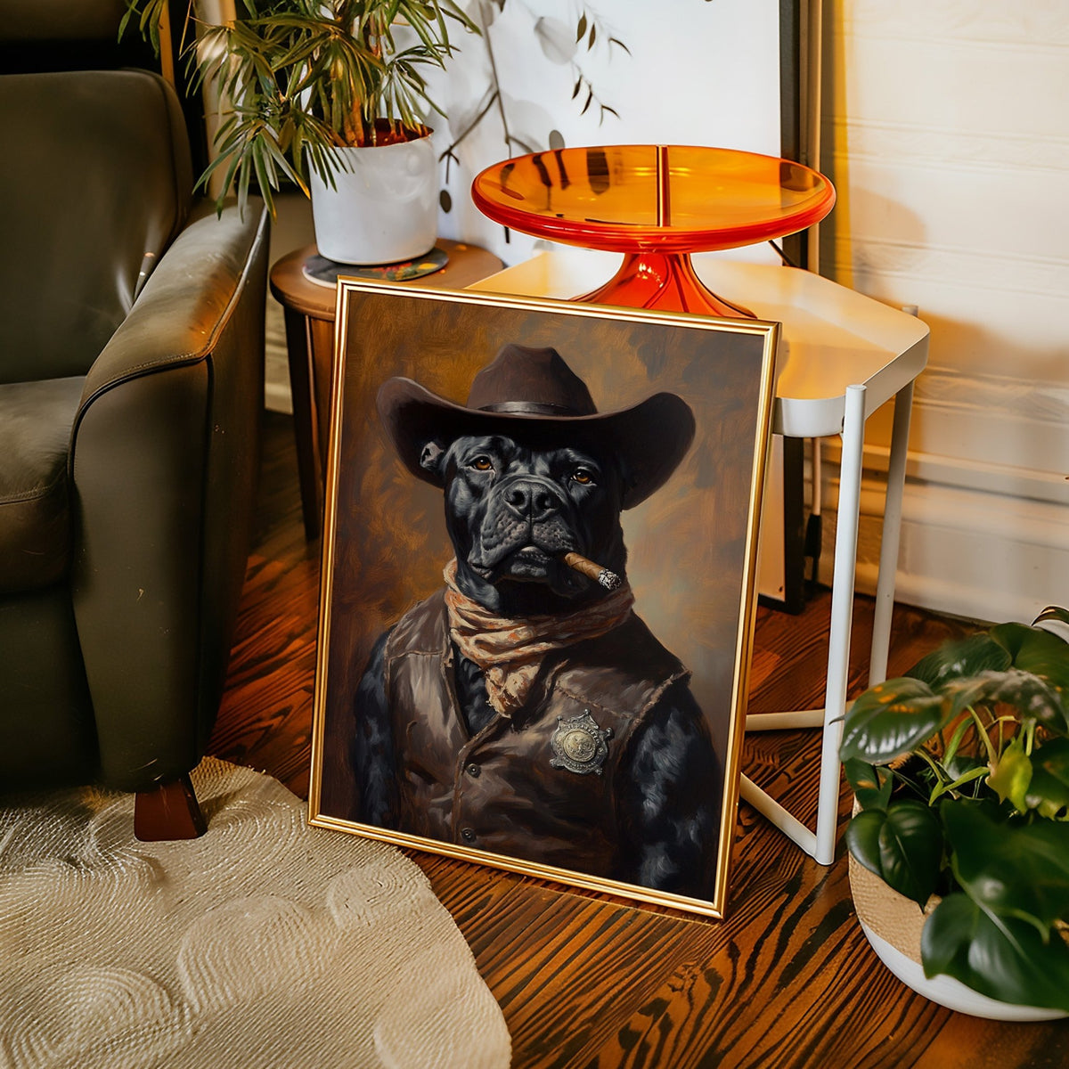 Black Lab Sheriff of the Shadow Range - Quarter Circle AK Boutique