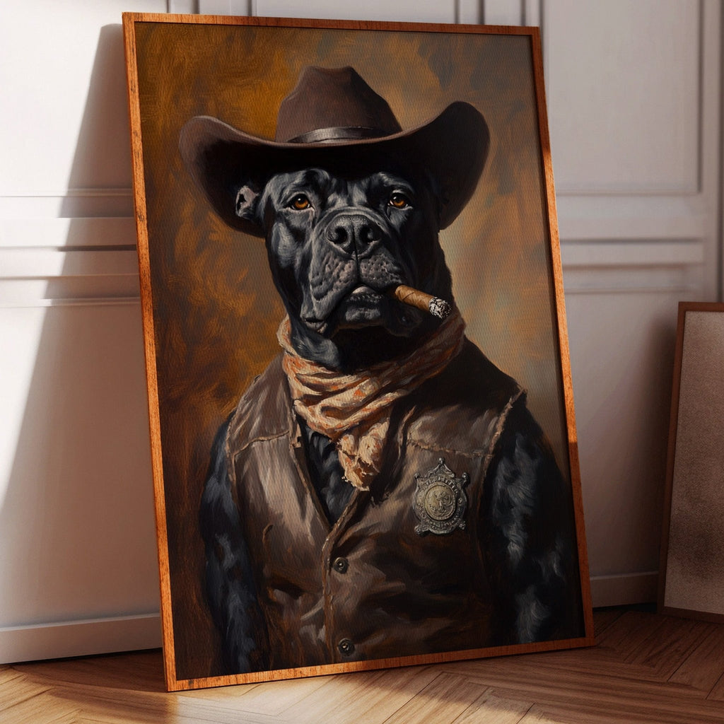 Black Lab Sheriff of the Shadow Range - Quarter Circle AK Boutique