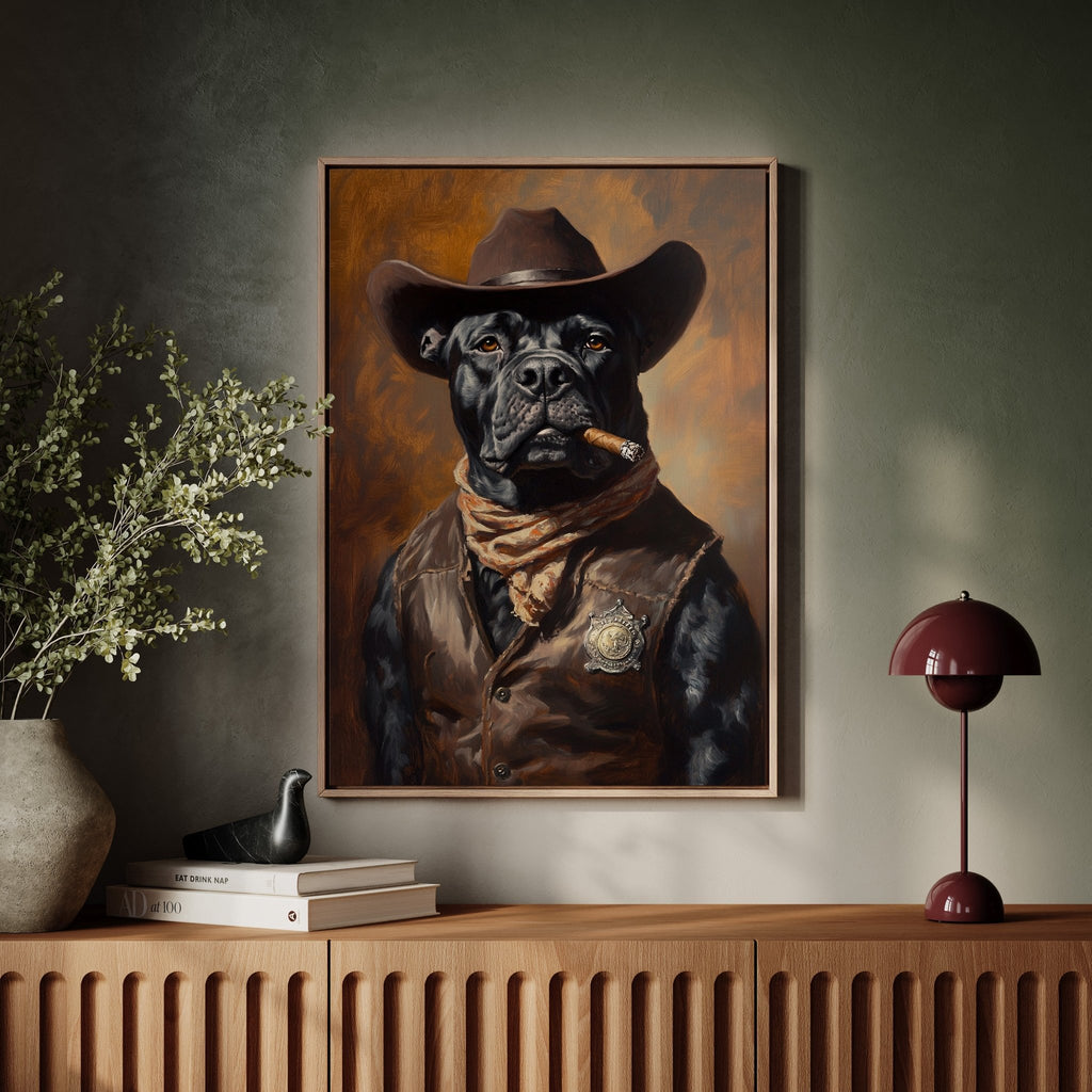 Black Lab Sheriff of the Shadow Range - Quarter Circle AK Boutique
