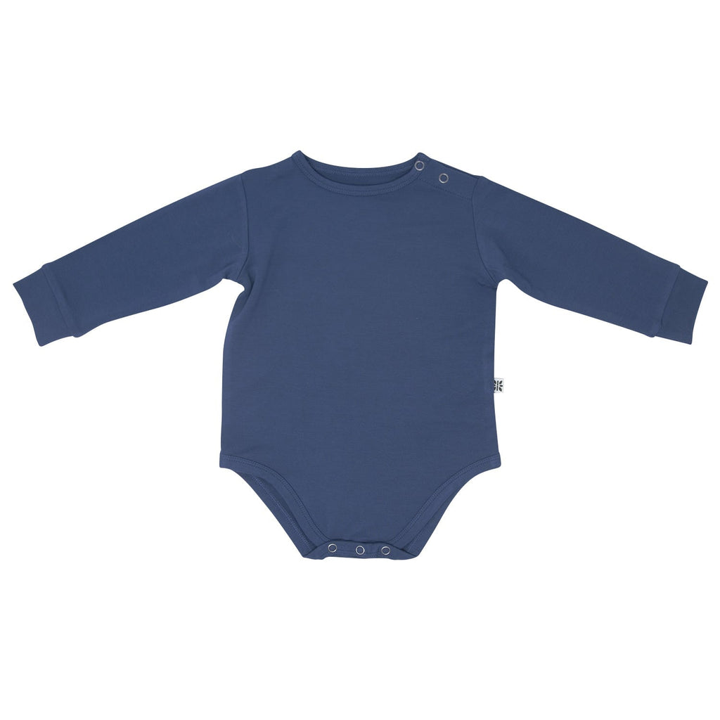 Blue Titan Long Sleeve Bodysuit - Quarter Circle AK Boutique