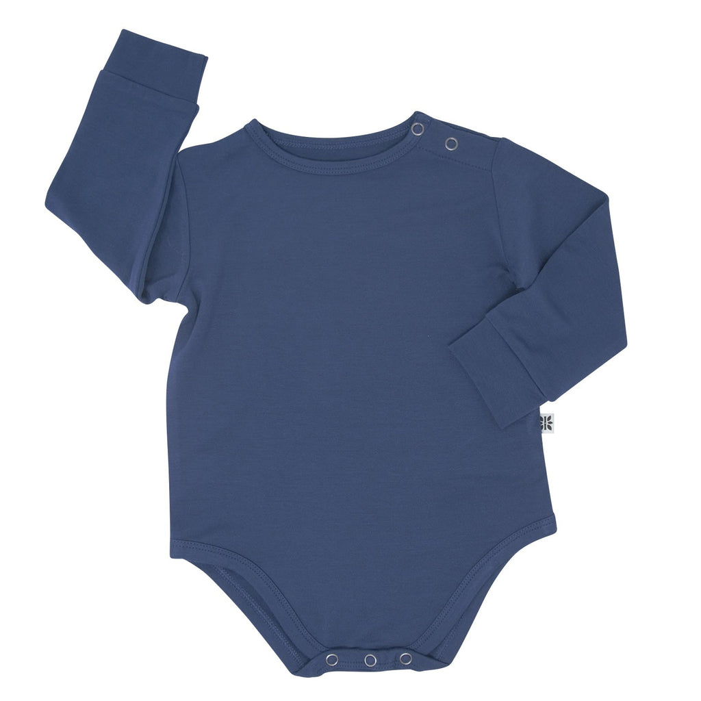 Blue Titan Long Sleeve Bodysuit - Quarter Circle AK Boutique