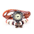 Boho Chic Vintage Inspired Handmade Butterfly Watch - Quarter Circle AK Boutique