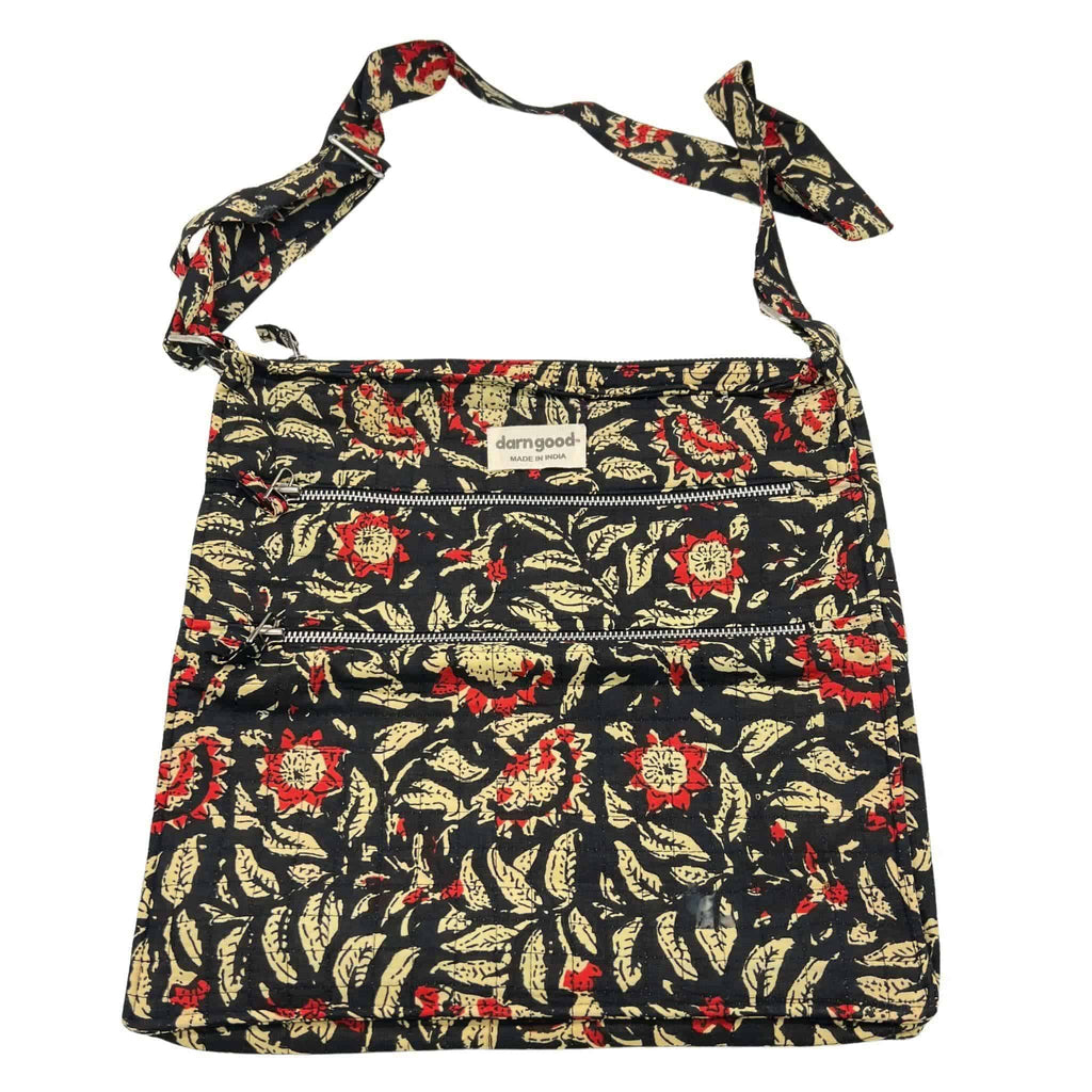 Boho Hippie Crossbody Bag - Quarter Circle AK Boutique