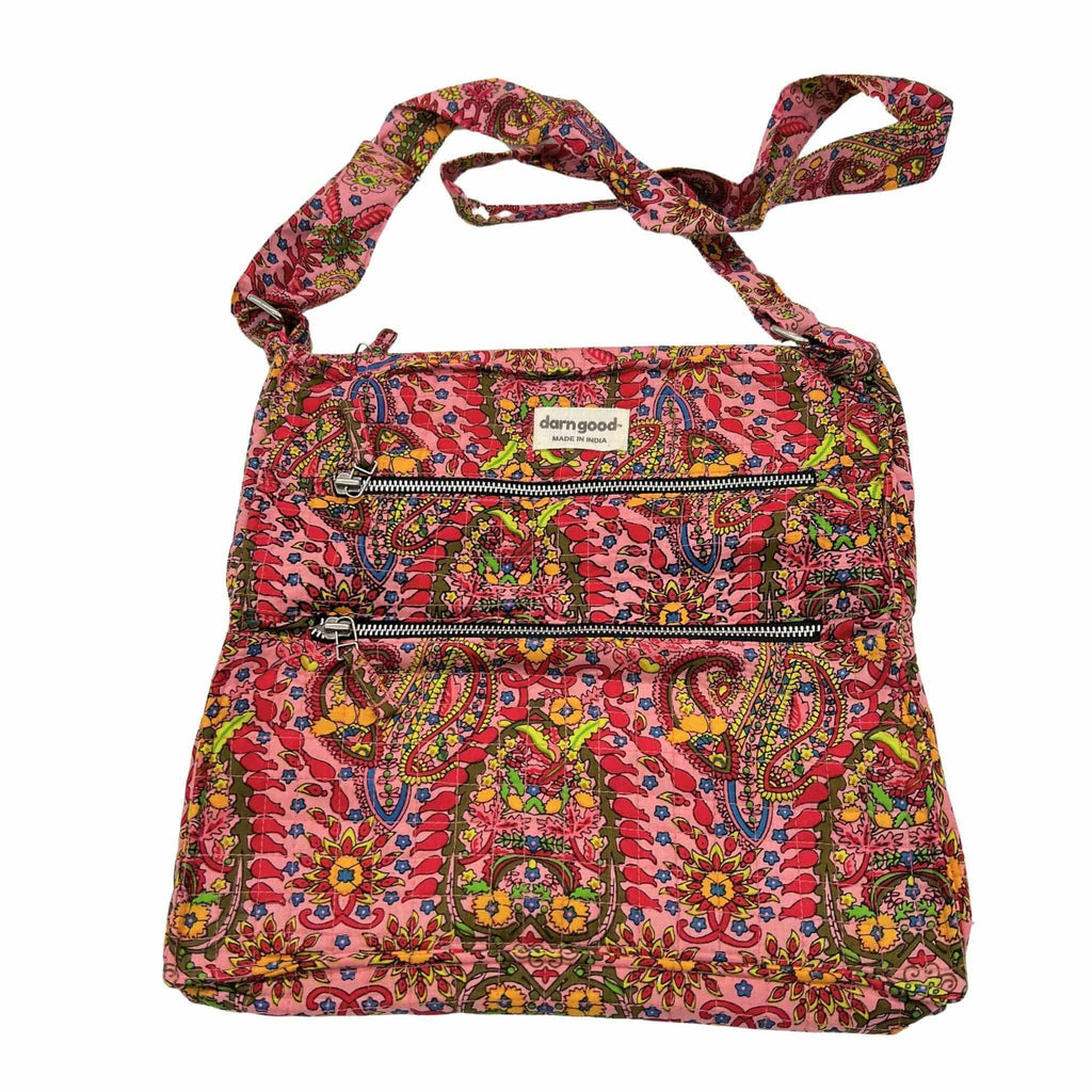Boho Hippie Crossbody Bag - Quarter Circle AK Boutique