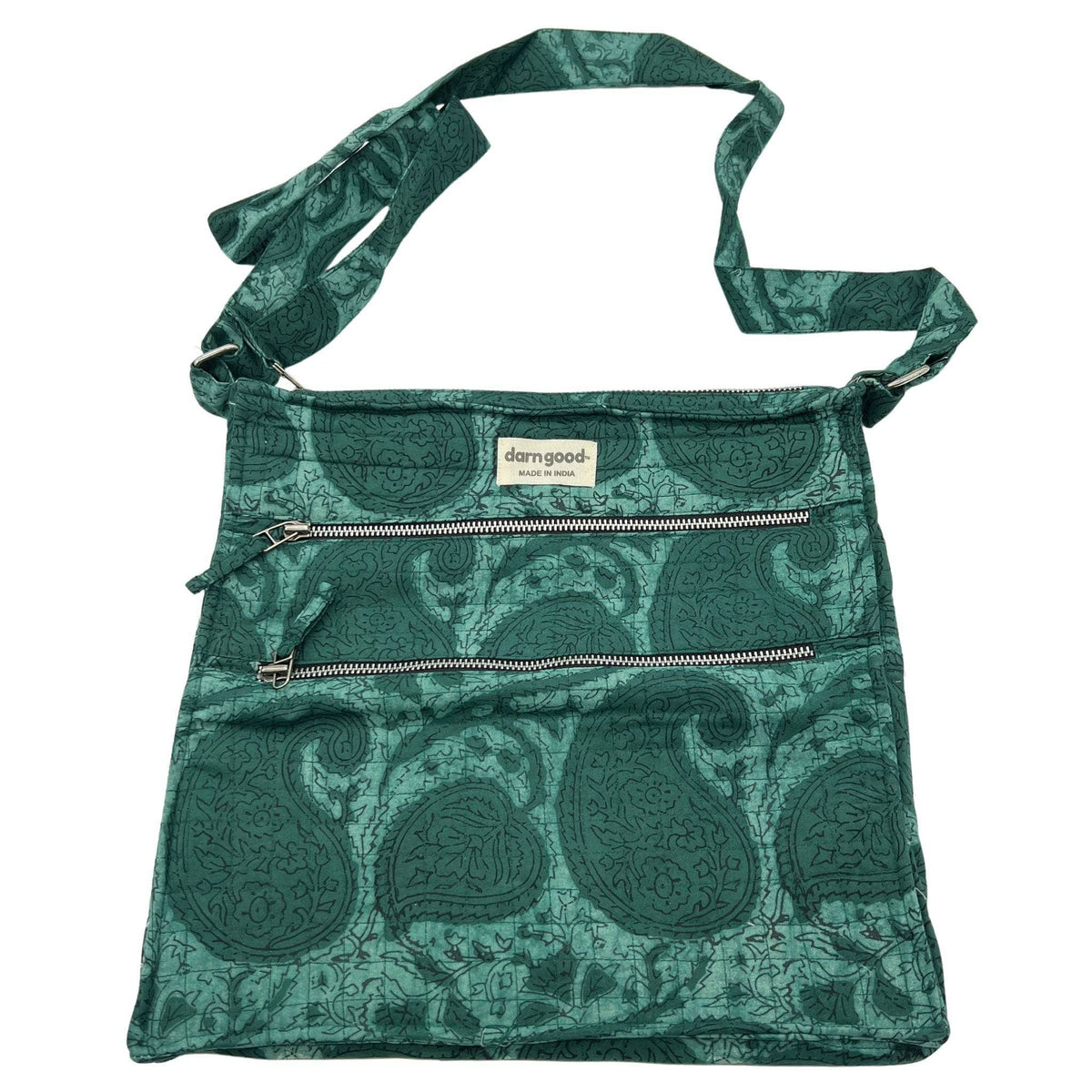 Boho Hippie Crossbody Bag - Quarter Circle AK Boutique
