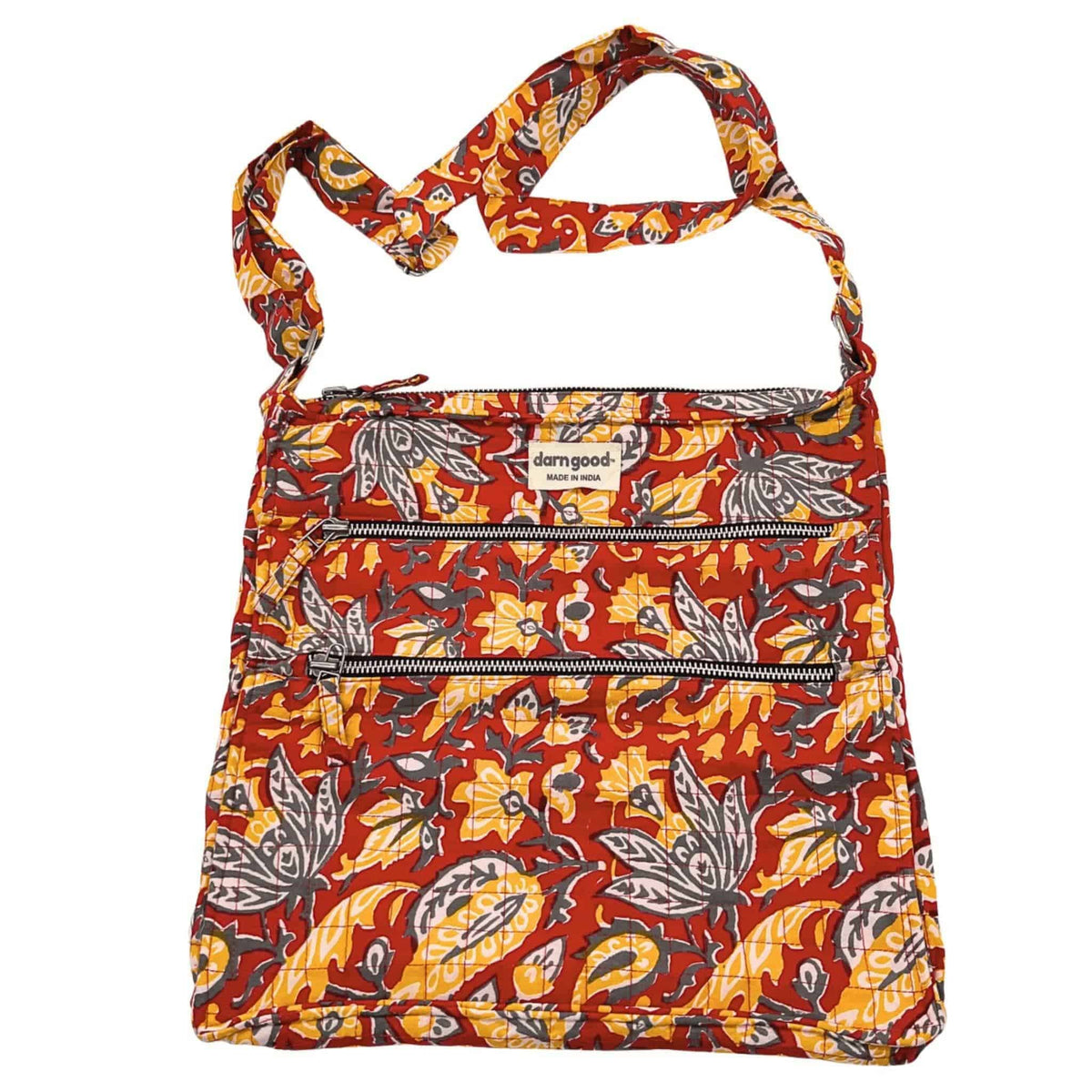 Boho Hippie Crossbody Bag - Quarter Circle AK Boutique