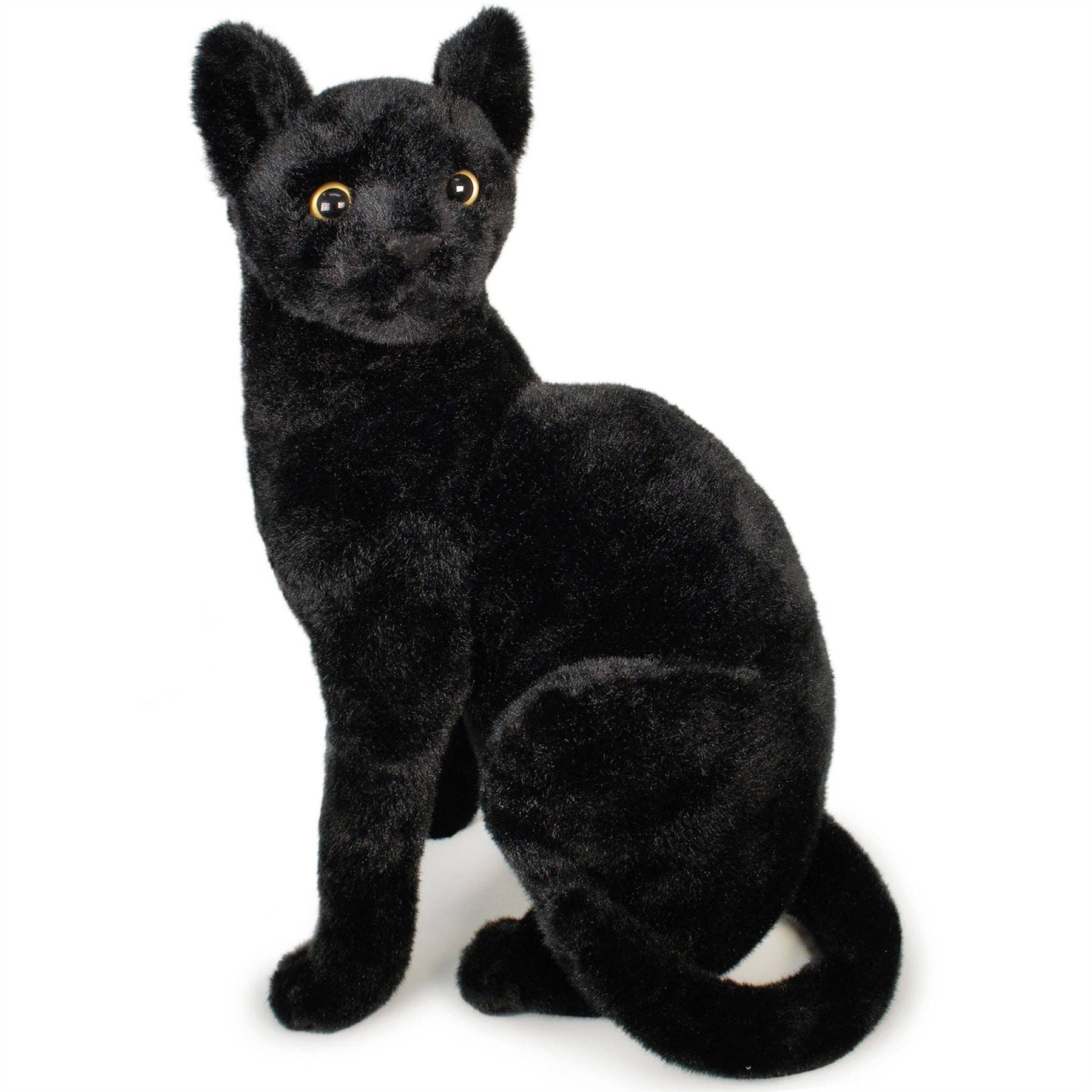 Boone the Black Cat 13" Plush — Pet Friend (Good-Luck-Charm Story)