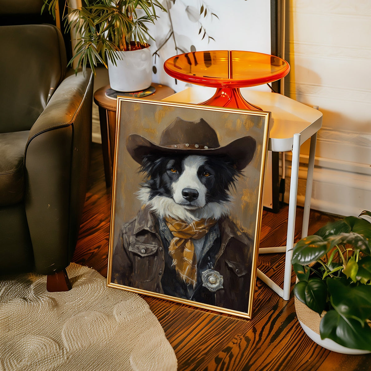 Border Collie Western Marshal - Quarter Circle AK Boutique