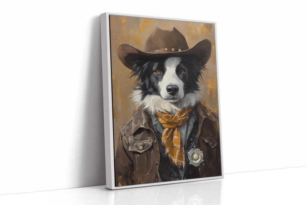 Border Collie Western Marshal - Quarter Circle AK Boutique