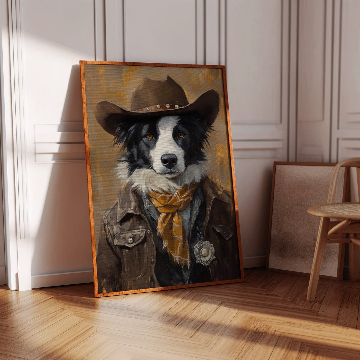 Border Collie Western Marshal - Quarter Circle AK Boutique