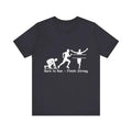 Born to Run Jersey Short Sleeve Shirt, Runner, Track, Fitness Shirt