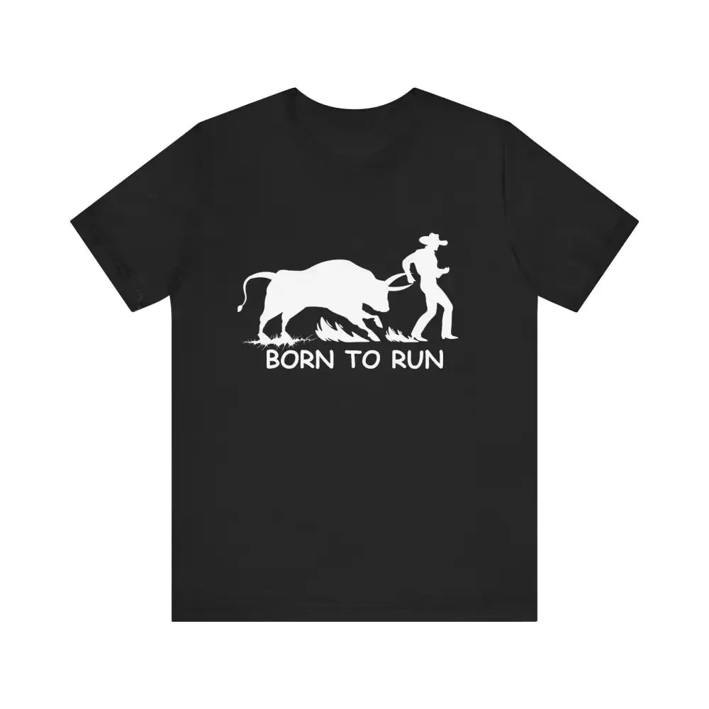 Born to Run Jersey Short Sleeve Tee, Western Rodeo Apparel