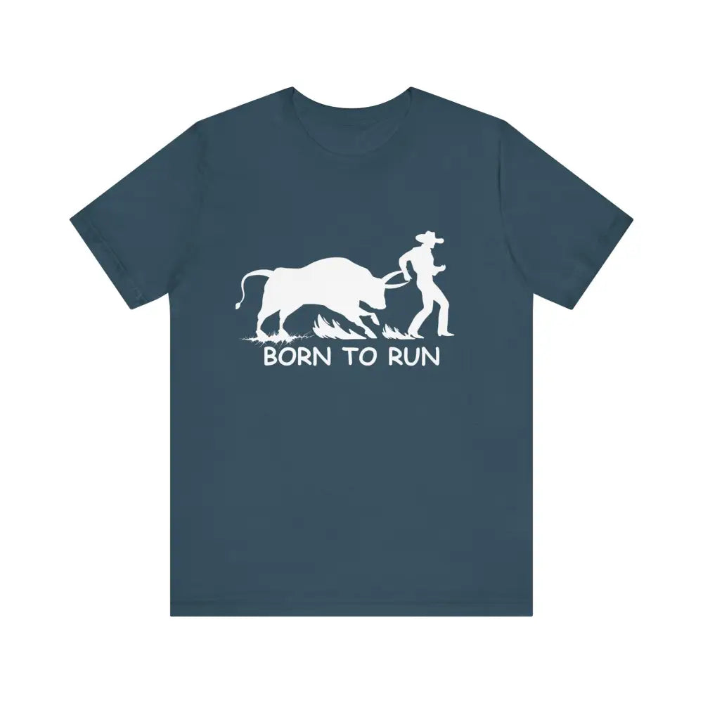 Born to Run Jersey Short Sleeve Tee, Western Rodeo Apparel