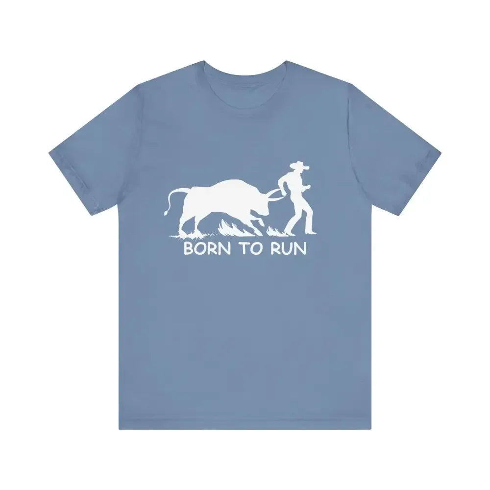 Born to Run Jersey Short Sleeve Tee, Western Rodeo Apparel