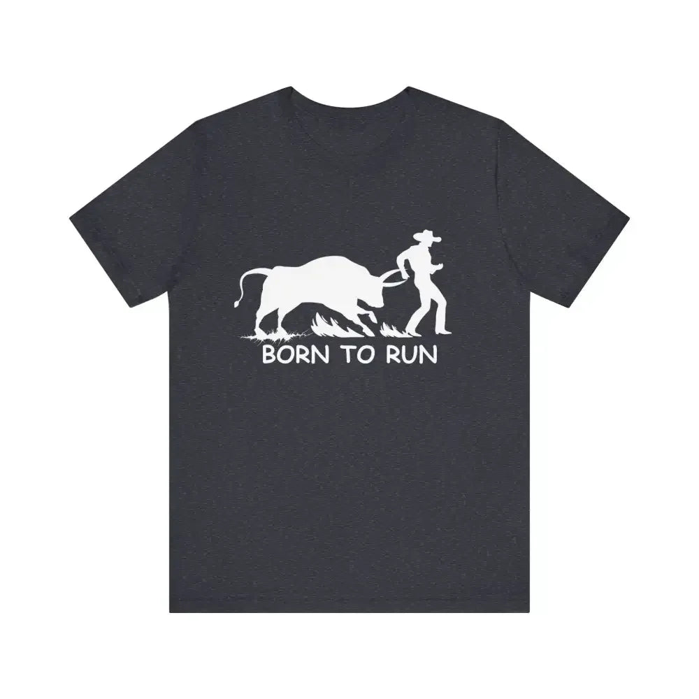 Born to Run Jersey Short Sleeve Tee, Western Rodeo Apparel