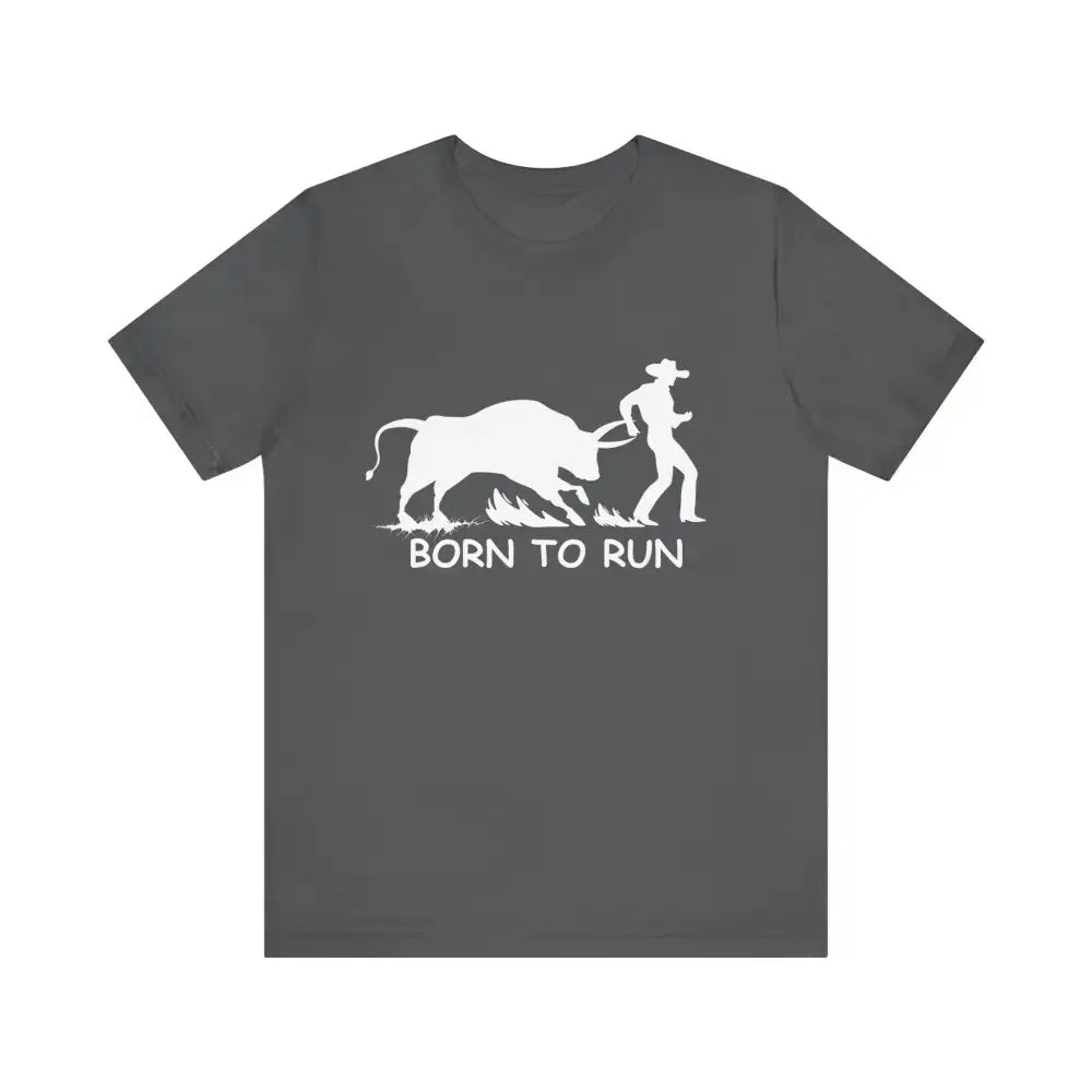 Born to Run Jersey Short Sleeve Tee, Western Rodeo Apparel
