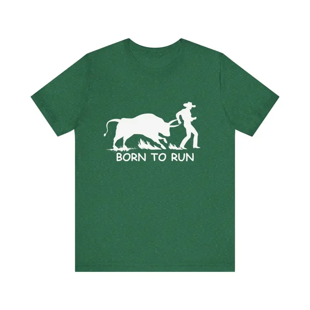 Born to Run Jersey Short Sleeve Tee, Western Rodeo Apparel