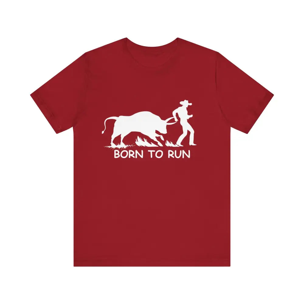 Born to Run Jersey Short Sleeve Tee, Western Rodeo Apparel