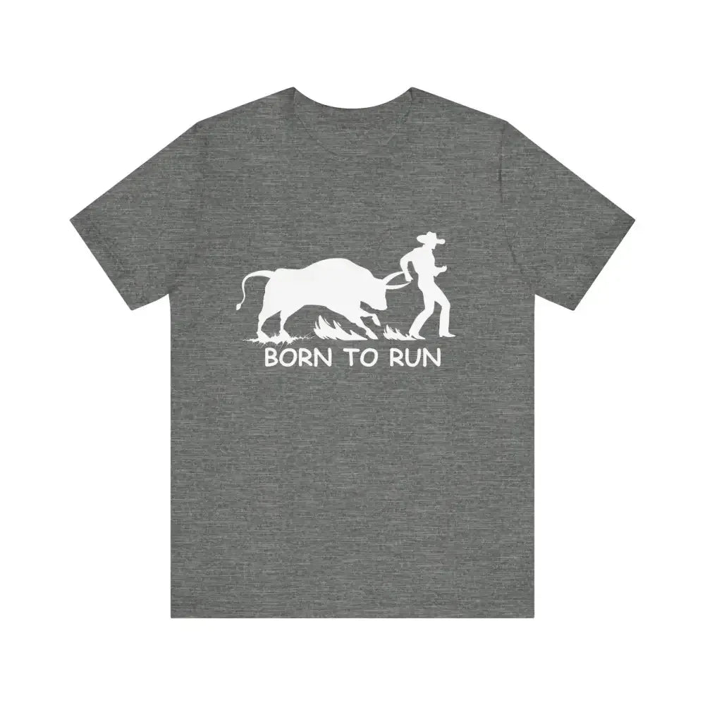 Born to Run Jersey Short Sleeve Tee, Western Rodeo Apparel
