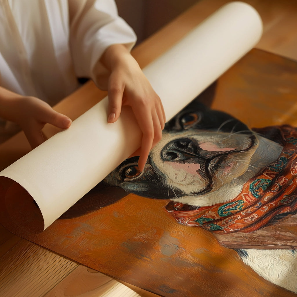 Boston Terrier Cowboy Deputy - Quarter Circle AK Boutique