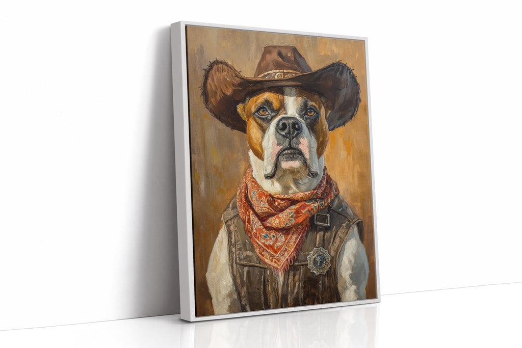 Boxer Sheriff of the Silent Plains - Quarter Circle AK Boutique