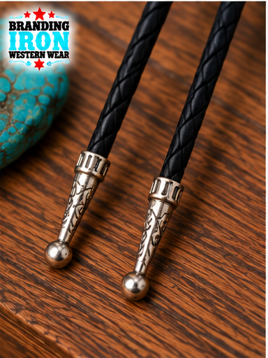 Bronc Rider Bolo Tie | Turquoise Western Bolo