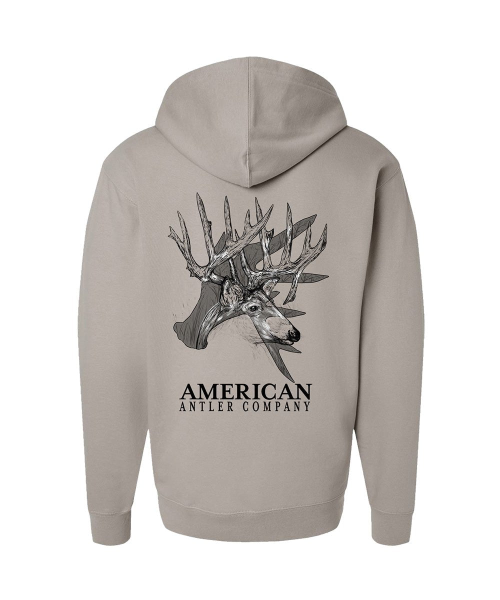 Buck Icon Hoodie - Quarter Circle AK Boutique